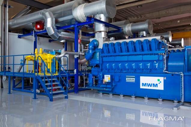 Использованный газовый двигатель станция MWM 2032,16 мвт, 2011 г.