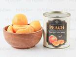 Canned Peach Halves in light syrup from the manufacturer - фото 1
