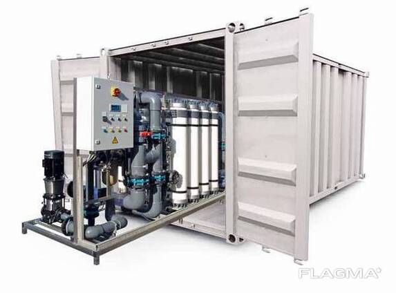 Sistemas modulares de tratamiento de agua en contenedores