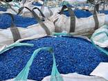 Washed Blue Drum Plastic Regrind Virgin-Like HDPE Flakes LDPE Category - foto 3